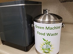 CCC culinary arts program implemented a compost program.