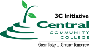 3C Central Community College Green Today...Greener Tomorrow logo